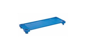 Catre (Cama) Empilhavel 133x57x15cm Azul 1un