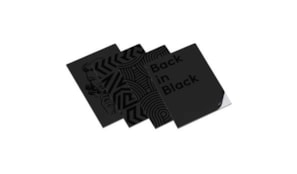 Caderno Agrafado Ambar Clever Black A4 Quadriculado 90gr 40F