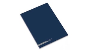 Caderno Agrafado Ambar School A4 Quadri 70gr 48Fls Marinho