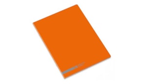 Caderno Agrafado Ambar School A4 Quadri 70gr 48Fls Laranja