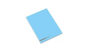 Caderno Agrafado Ambar School A5 Quadri 70gr 48Fls Azul