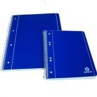 Caderno Espiral Classic A5 Quadriculado 80Folhas Azul
