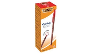Esferografica BIC Cristal Exact Vermelho Cx 20un