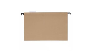 Capa Suspender c/Visor Kraft 400x240mm Folio Prolongado 1un