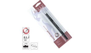 Esferografica Gel EK Belle 0,5mm Preto-Bister 1un