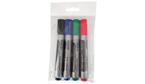 Marcador Perm. Grosso 2,0mm Epene Pack 4 Cores