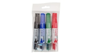 Marcador Quadros Brancos Recarregavel Epene Pack 4 Cores