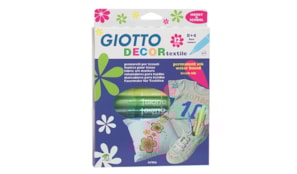 Marcador Tecidos Giotto Decor Cores Sortidas - 12un