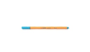 Marcador Fino 0,4mm Stabilo Fineliner Point 88 Turquesa Cx10