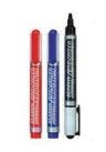Marcador Grosso Non-Dry Azul Pack 12un