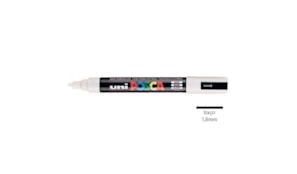 Marcador Uniball Posca PC-5M 1,8mm Branco 1un