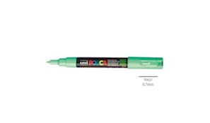 Marcador Uniball Posca PC-1M 0,7mm Verde Claro 1un