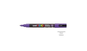 Marcador Uniball Posca PC-3M 0,9mm Violeta 1un