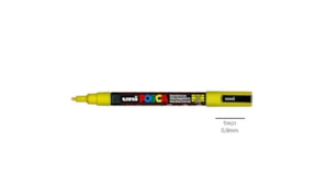 Marcador Uniball Posca PC-3M 0,9mm Amarelo 1un