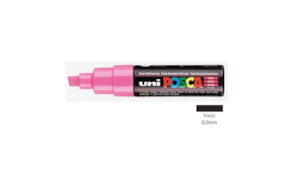 Marcador Uniball Posca PC-8K 8,0mm Rosa 1un