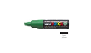Marcador Uniball Posca PC-8K 8,0mm Verde 1un