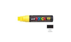 Marcador Uniball Posca PC-17K 15,0mm Amarelo 1un