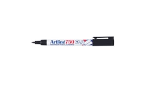 Marcador Tecidos Artline 750 0,7mm Preto-1 un