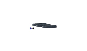 Tinta Canetas 6 Cartuxos Preto