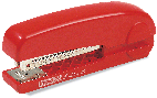 Agrafador 24/6 Rapid F16 20 Folhas Vermelho