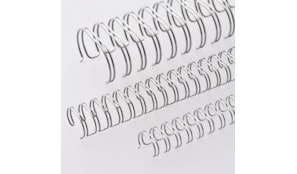 Argolas Metalicas Encadernar Passo 3:1 14mm Cx100 Prata