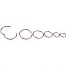 Argolas Dobradica Niqueladas 46mm (Ref:5) -Pack 10un