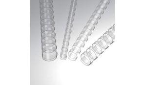 Argolas Pvc Encadernar 20mm 175 Folhas Cx100un Transparente