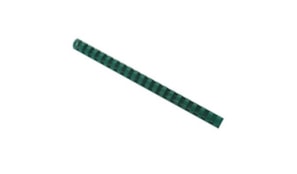 Argolas Pvc Encadernar 18mm p/ 140 Folhas Cx 100un Verde