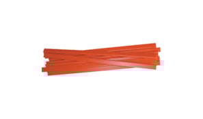 Baguete 15mm A4 Vermelho Cx 100un