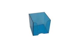 Base transparente p/ Bloco (Cubo) 90x90x90mm Cores Sortidas