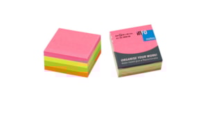 Bloco (Cubo) Adesivo Neon 50x50mm 240Folhas