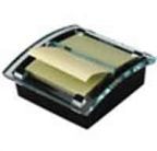Dispensador Bloco Adesivo Zig-Zag + 1 Bloco 50Fls Amarelo