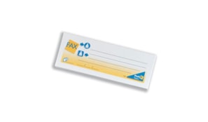 Post-it Mensagem Fax Pequeno 102x37 Pack2