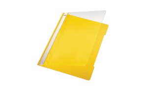 Classificador Plastico Capa Transp. Leitz 4191 Amarelo 25 un