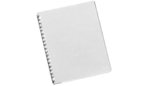 Capas Encadernar Delta Couro 250gr 100Folhas A4 Marfim