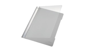 Classificador Plastico Capa Transp Leitz 4191 Cinza Cx25un