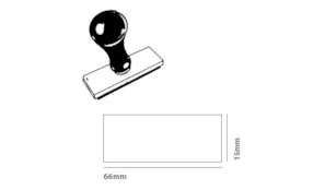 Pack Base Zinco Carimbo 66x15mm (5A)+Cabo Plastico Pack 10u