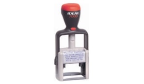 Carimbo 62x42mm Autotintavel Ideal Mod 7700