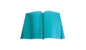 Classificador Plastico Transparente Durable 2919 Verde - 1un