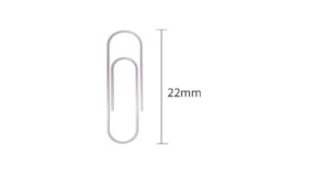 Clips N 01 22mm cx100 1un