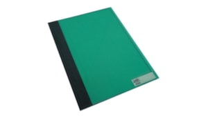 Classificador Plastico Capa Transparente c/Ferragem Verde 1u