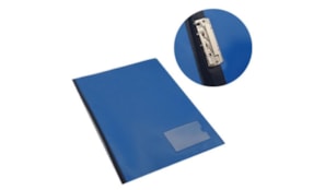 Dossier Plastico 2000 c/Mola 134PL Azul Opaco