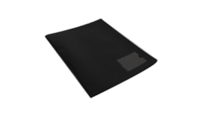 Dossier Plastico 2000 c/Mola 134PL Preto