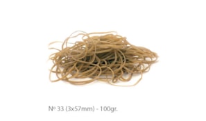 Elasticos 3x91mm (Nº33) 100gr