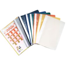 Classificador Plastico PVC Capa Transparente preto 1 un