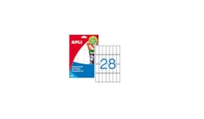 Etiquetas 20x50 Apli 01867 15 Folhas A5 420un