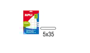 Etiquetas 05x35 Apli 01631 10 Folhas A5 600un