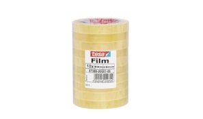 Fita Adesiva 15mmx66mts Transparente Tesa  Pack 10 rolos