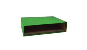 Caixa Cartao Micro p/Pasta Arquivo 310x290 L80 (Verde)