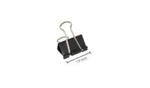 Molas para Papeis 19mm Cx 12un
